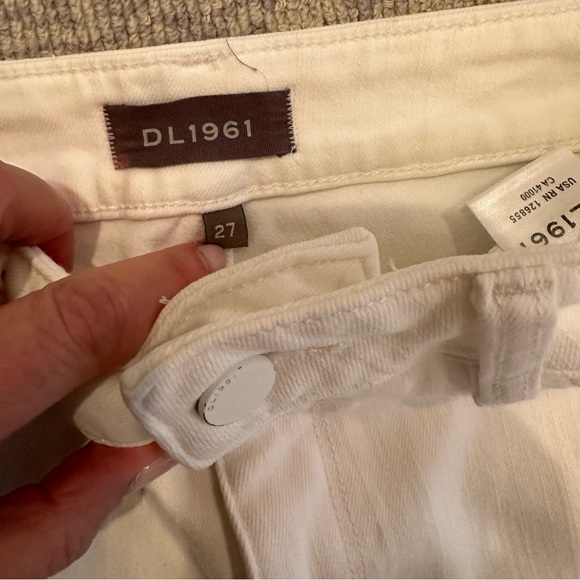 DL1961 white crop Jean - Picture 7 of 8